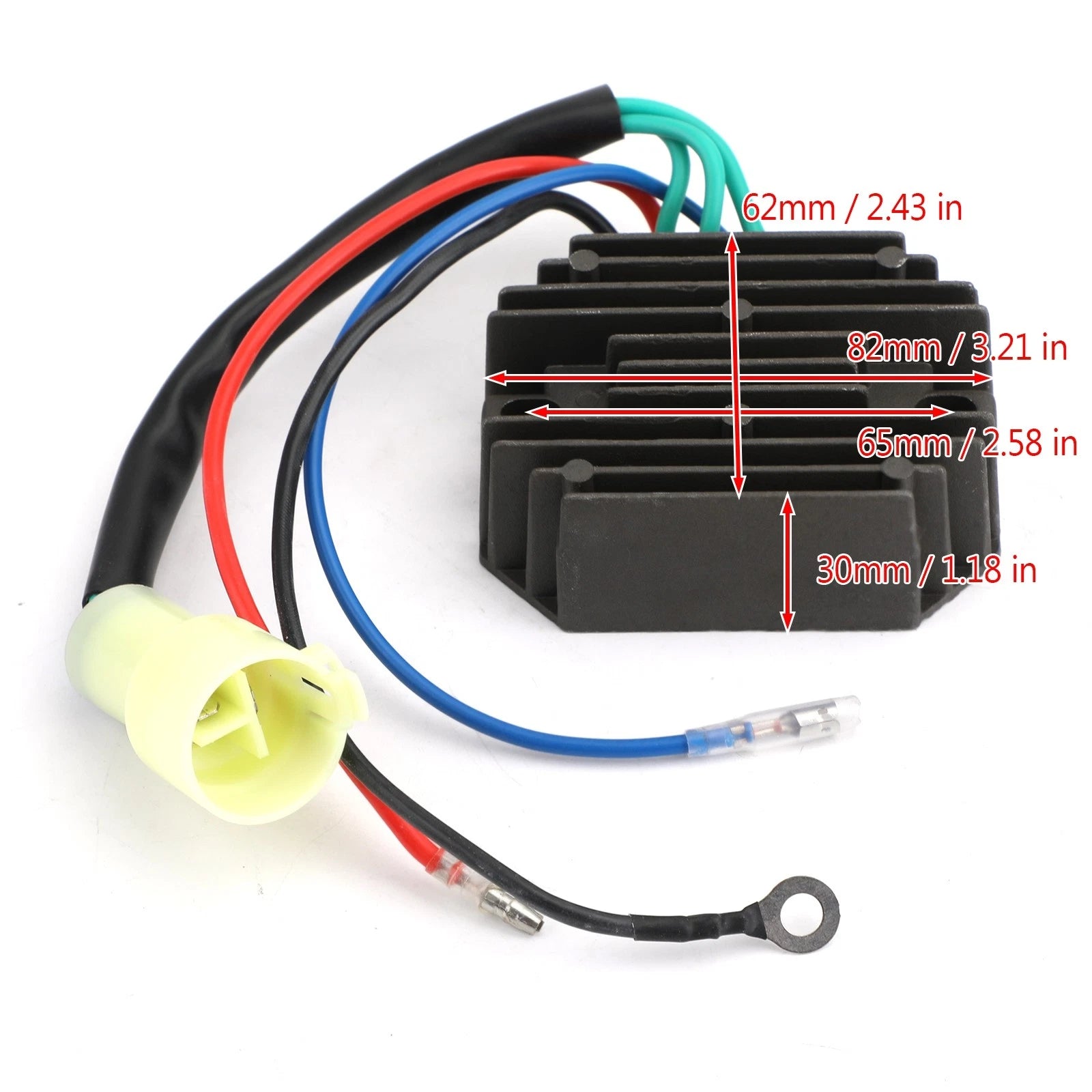Voltage Regulator Rectifier for Mercury 75-90 HP 4 Stroke (1995–2006) 804278A12