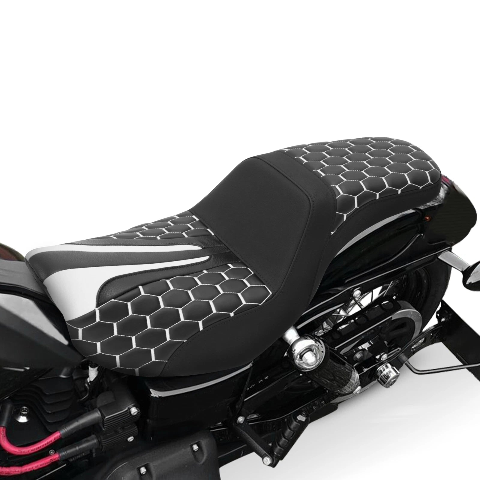 Passenger Seat for Harley Dyna Super Wide Glide (2006–2017)