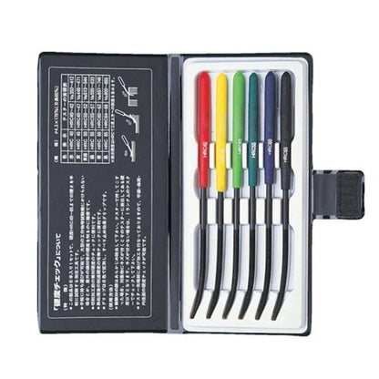 6 Piece Hardness Tester Set for HRC40 and HRC65