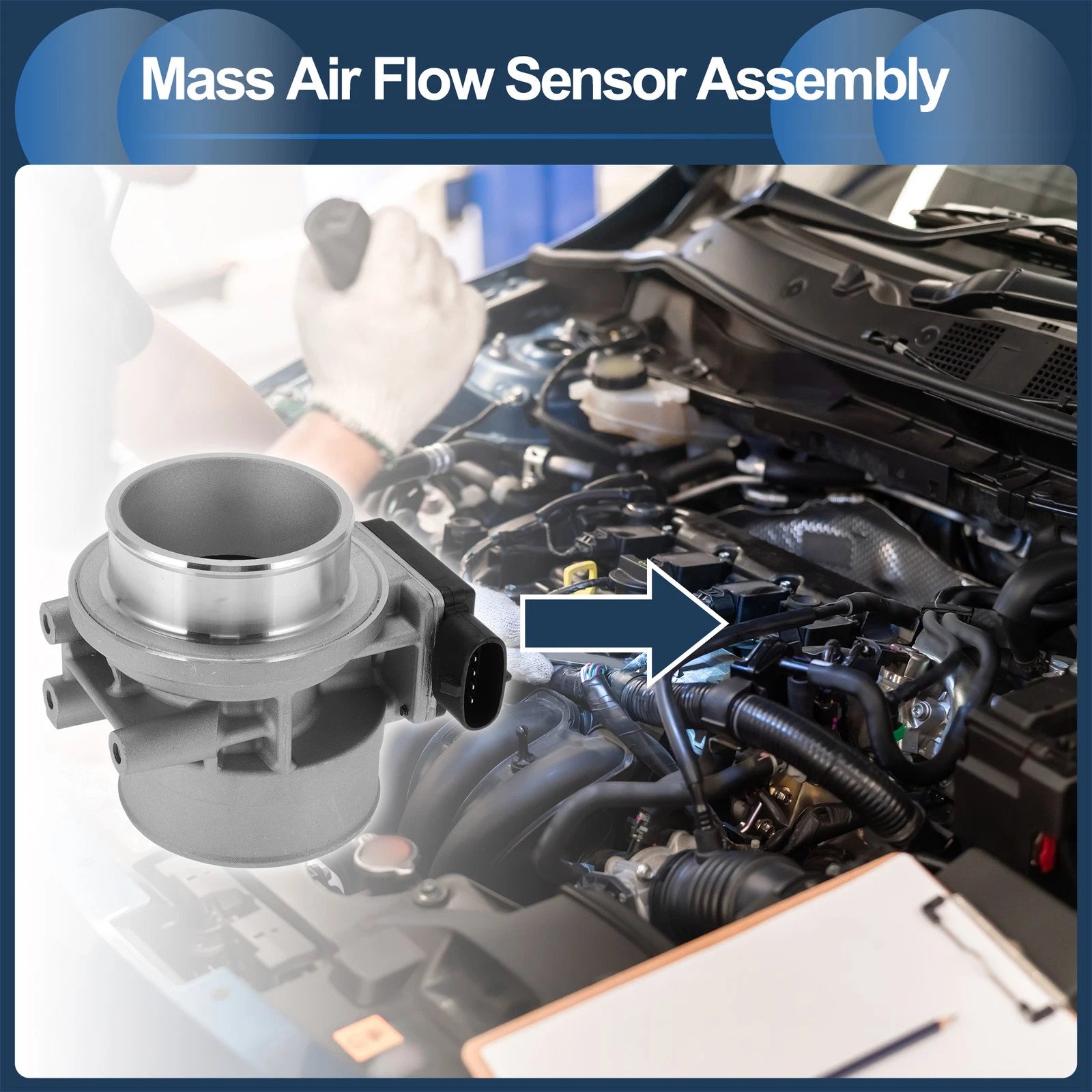 Mass Air Flow Sensor Replacement for Ford Explorer 2013–2017