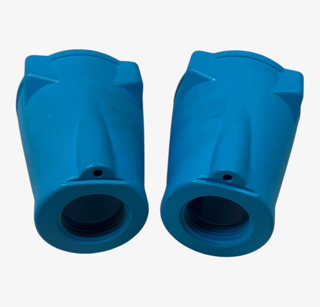 Meltric 513P0N10 Blue Poly Handle Size 3 with 1'' NPT for