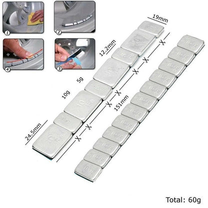 Set of 12 Wheel Balance Weights for (2022) 5Gx12