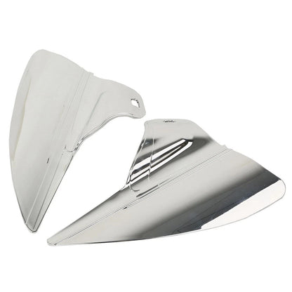 ABS Chrome Saddle Shield Heat Deflector for Harley Road King (2009–2023)