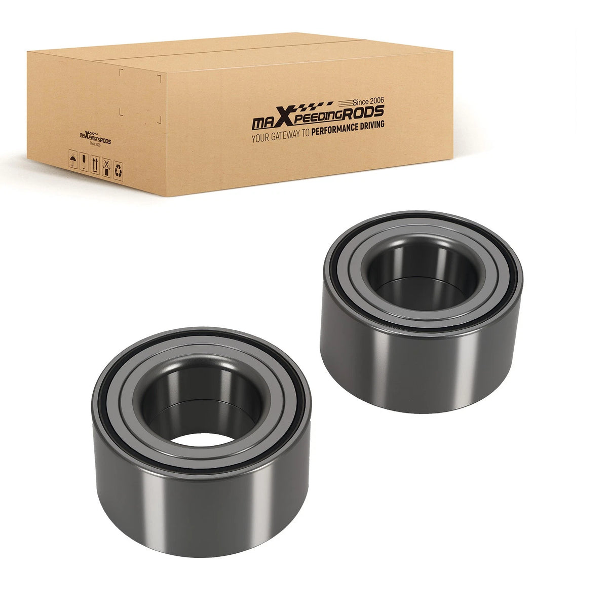 Pair Rear Wheel Hub Bearing for Porsche Cayenne (2003–2012)