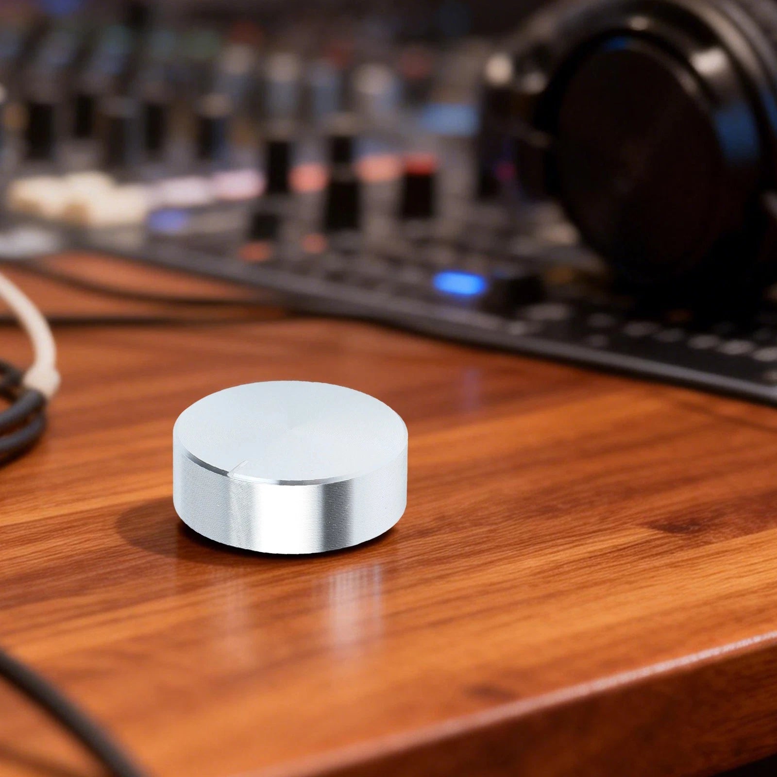 Volume Knob for Potentiometer (6mm Inner Hole, 30mm Diameter)