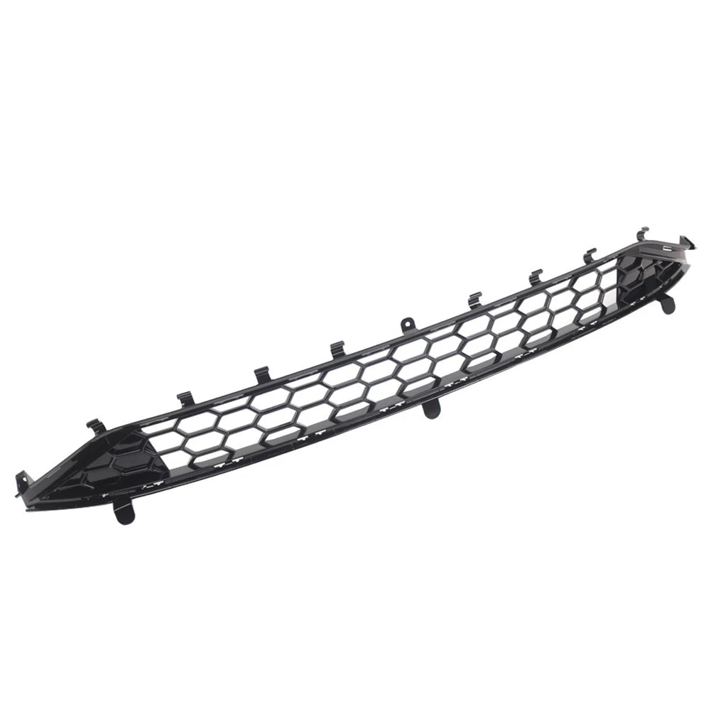 Front Bumper Lower Center Grille for Ford Focus (2018–2021) Glossy Black