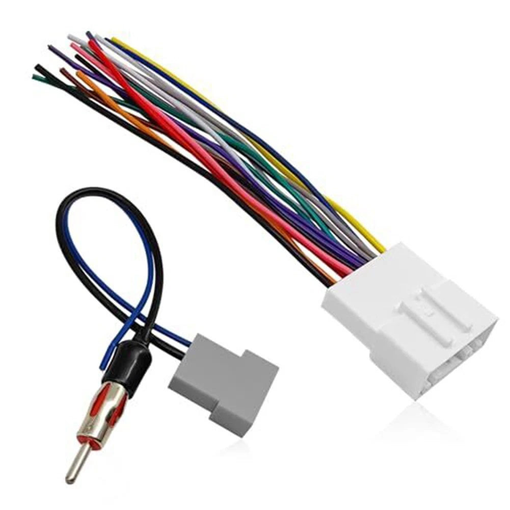 2X Radio Harness Connector for Nissan Subaru Models (Easy Install)