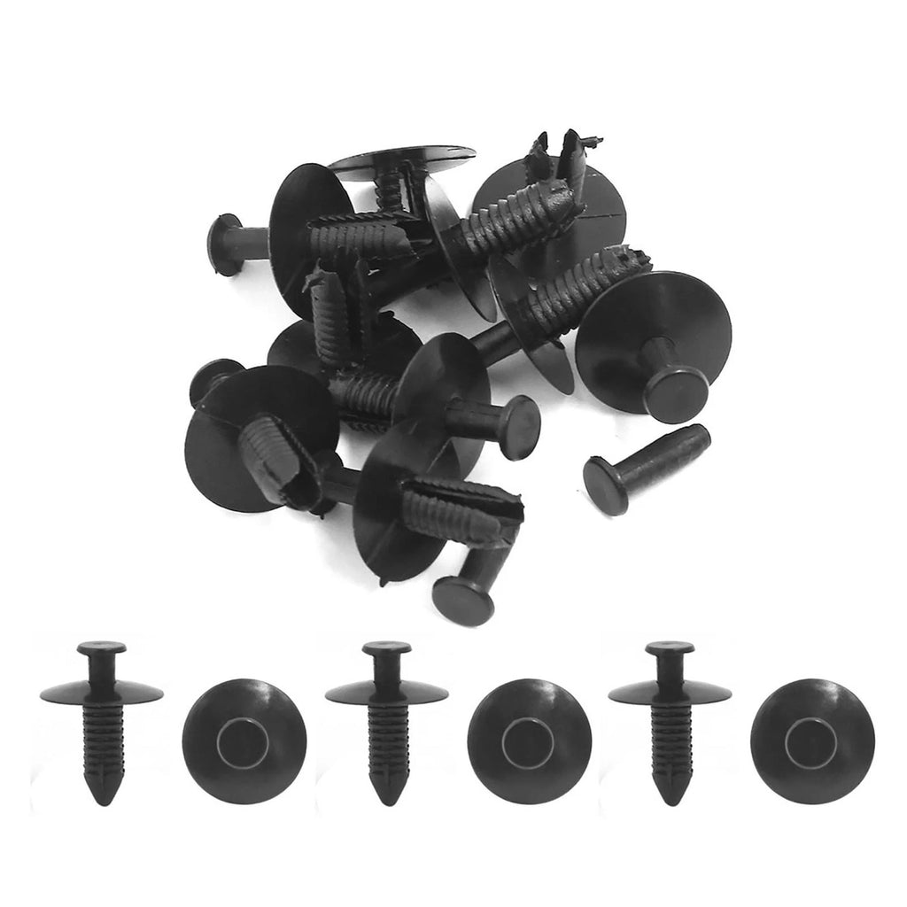 10 Pcs 6mm Hole Push Rivet Retainer Fastener for BMW Bumper (2000–2025)