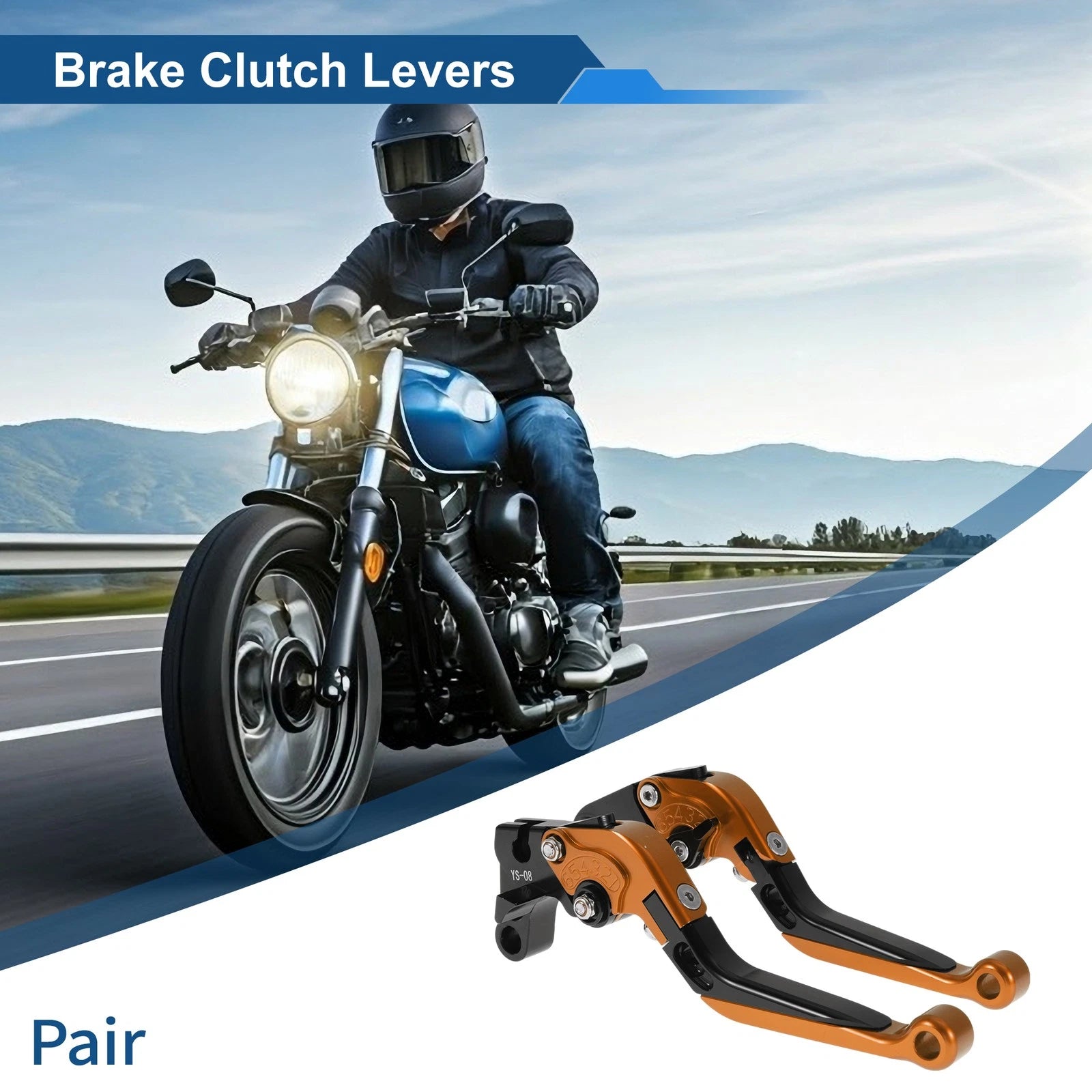 Adjustable Short Long Brake Clutch Levers for Honda CBR600RR (2007–2016)