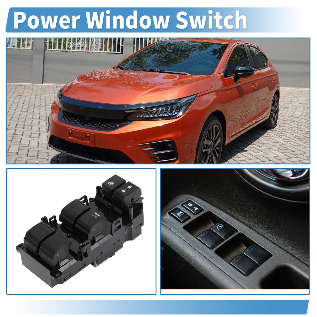 Front Right Power Window Switch for Honda City (2014–2020)