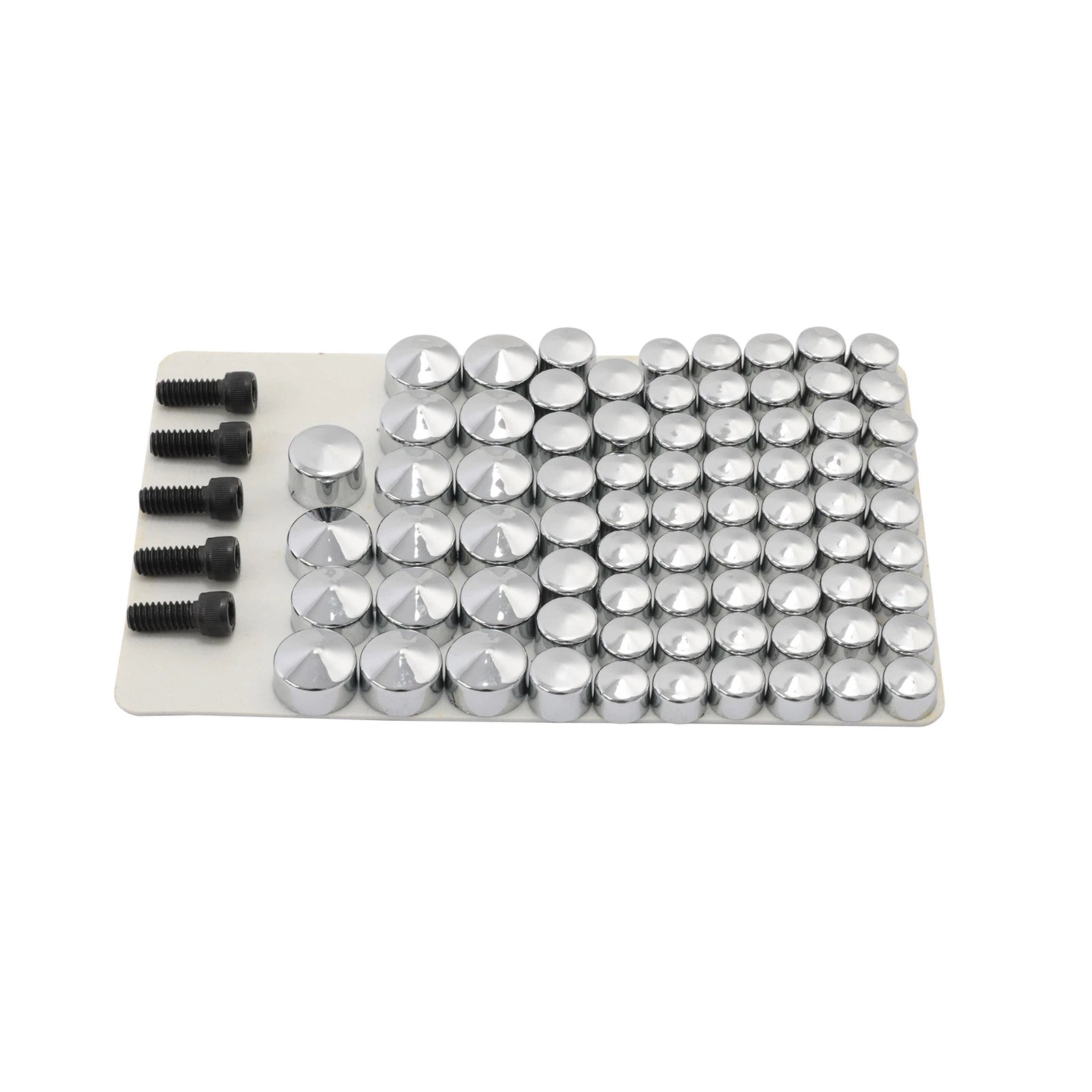 Chrome Bolt Topper Caps for Harley Davidson Electra Glide (2007–2013)