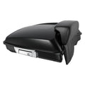 Razor Trunk Backrest Mount for Harley Fatboy (2008–2017) Matte Black