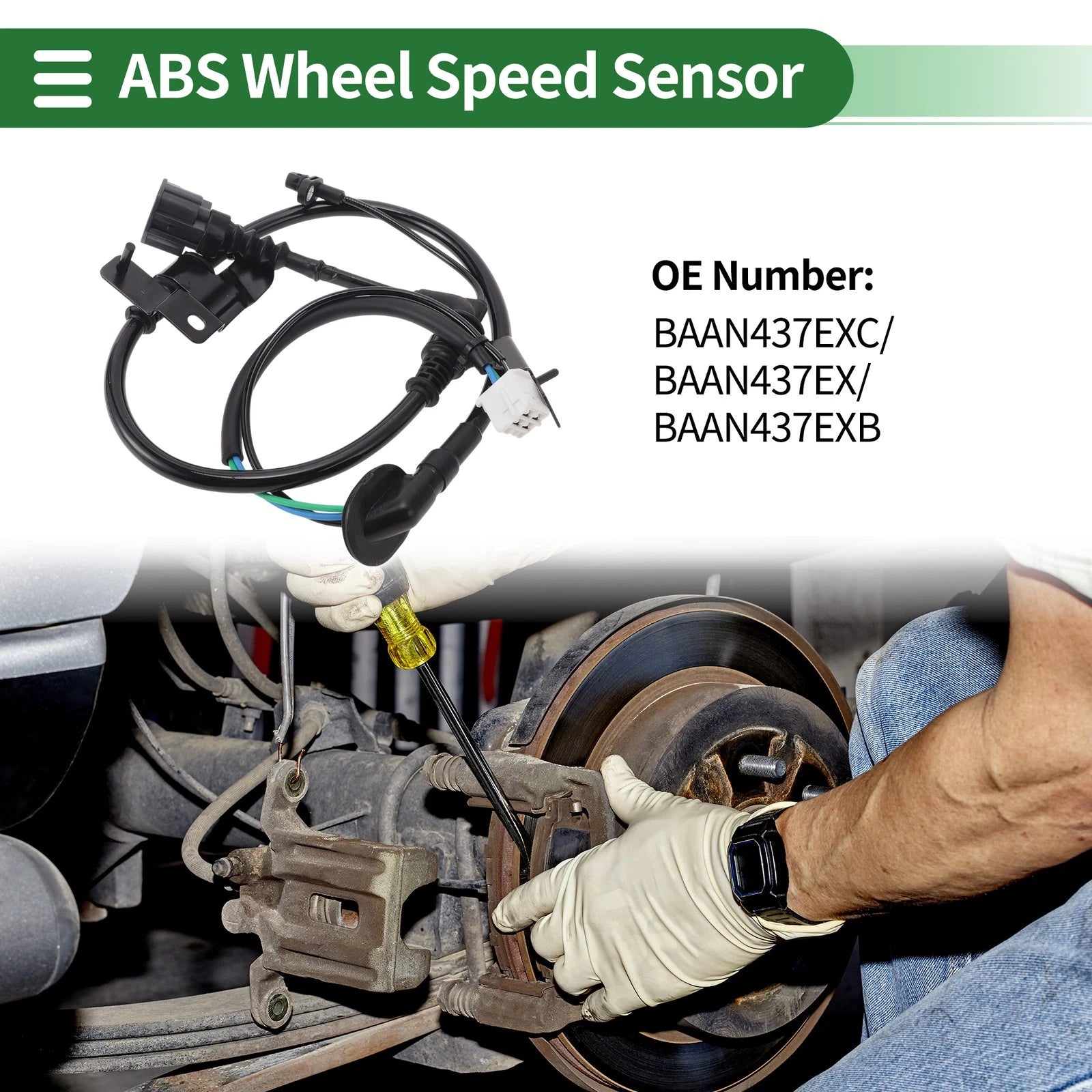 ABS Wheel Speed Sensor Replacement for Mazda 3 (2018–2018)
