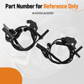 2PC ABS Speed Sensor for Toyota Prius CT200h (2010–2015) ALS2322