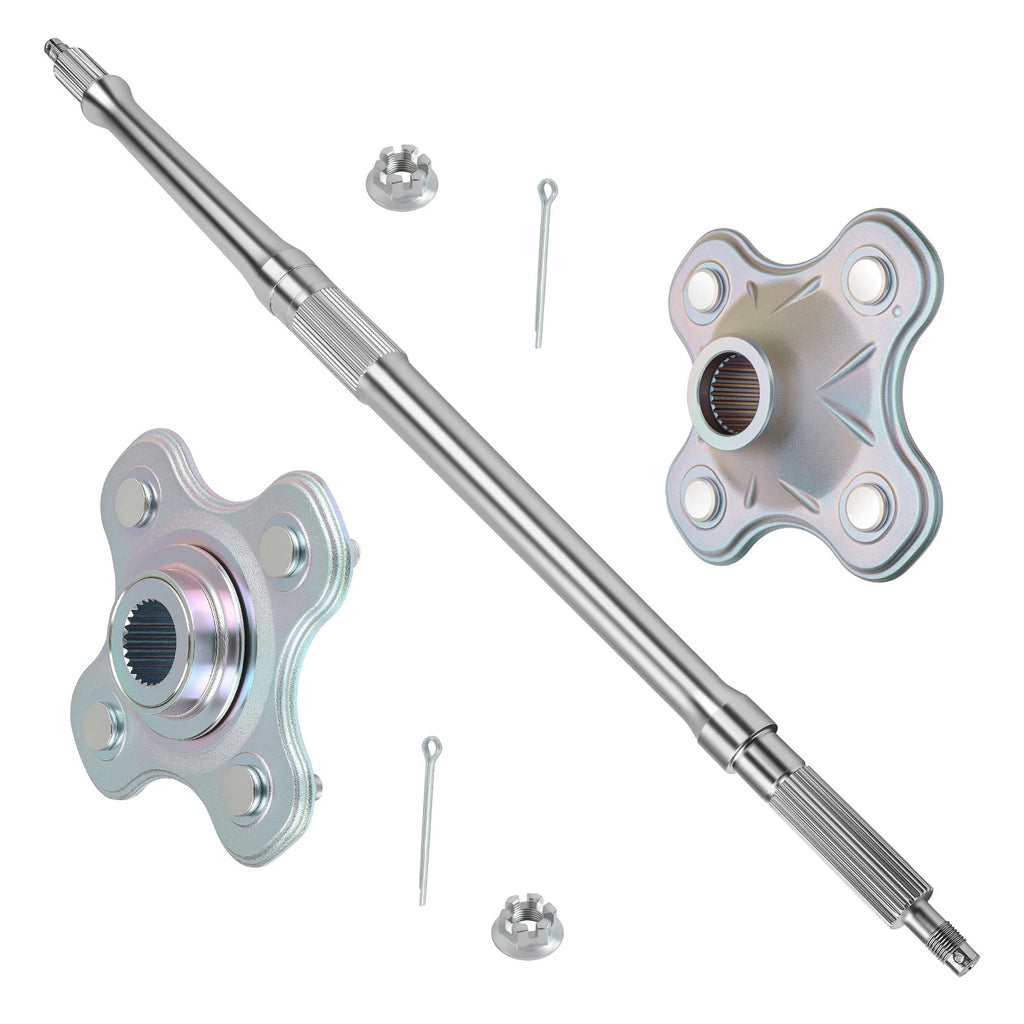 Rear Axle Shaft & Wheel Hub Kit for Yamaha Big Bear 400 YFM400 (2000–2006)