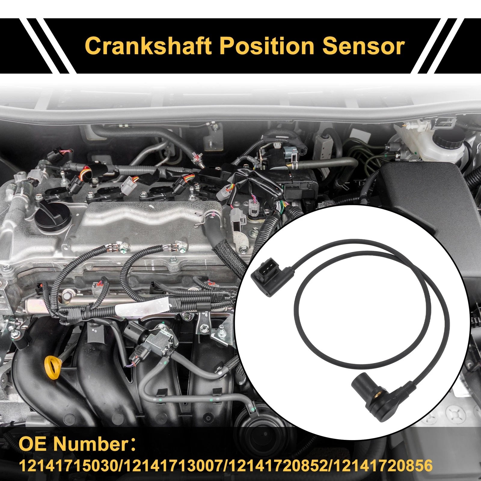 Crankshaft Position Sensor Replacement for BMW 5 Series E34 (1987–1990)