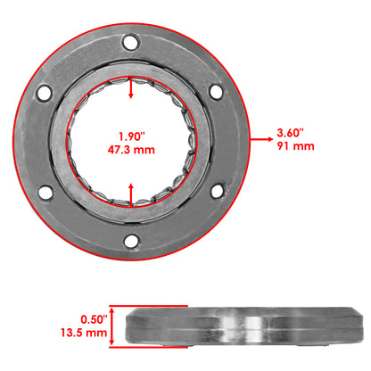 Starter Clutch One Way Bearing Sprag Replacement for Honda TRX350TM (2000–2006)