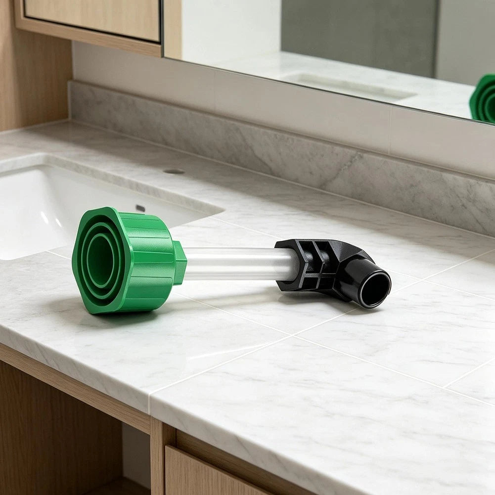 HVAC Drain Unclogger Tool for Universal Use (1 inch PVC Adapter)