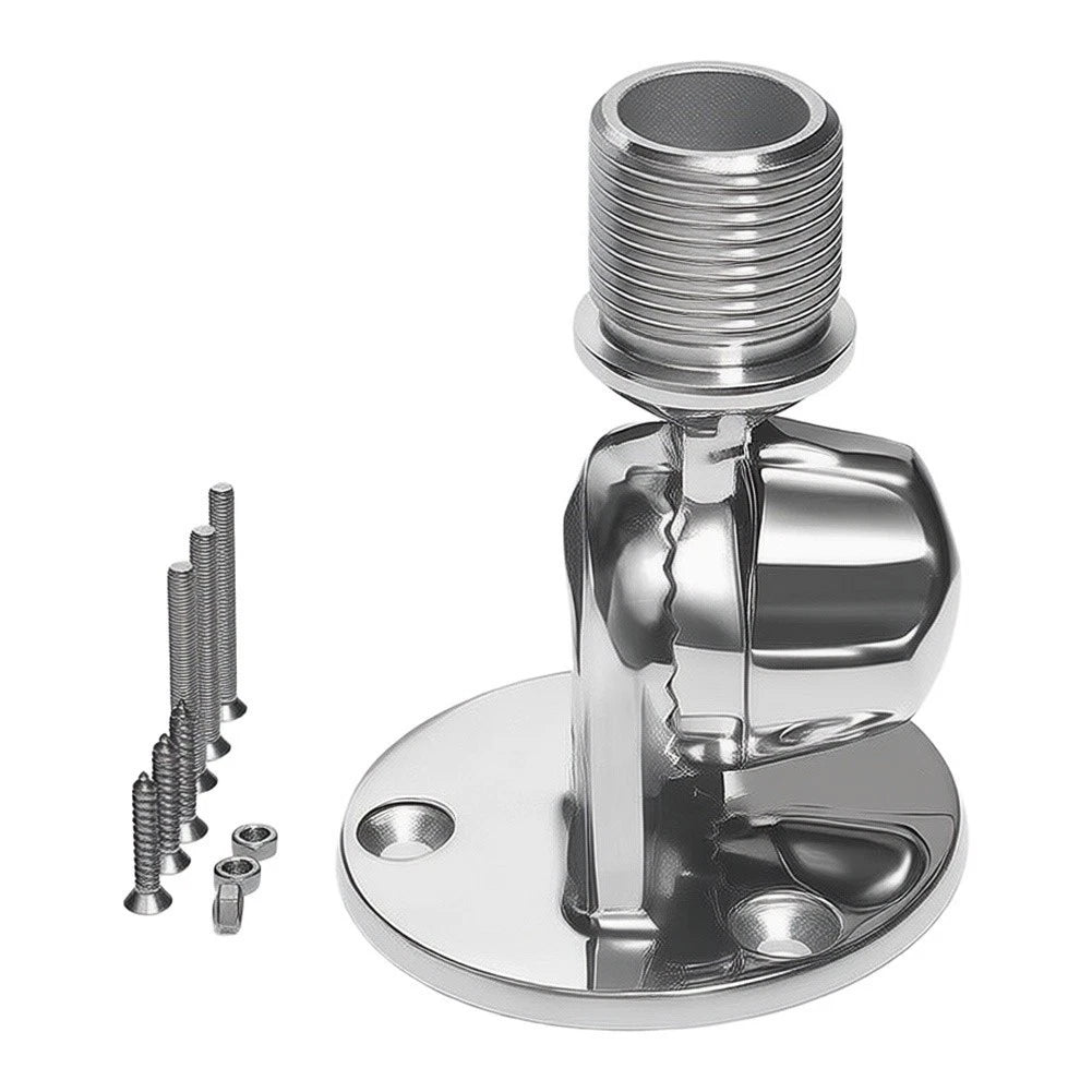 Adjustable Base Mount for Boat (316 Stainless Steel)