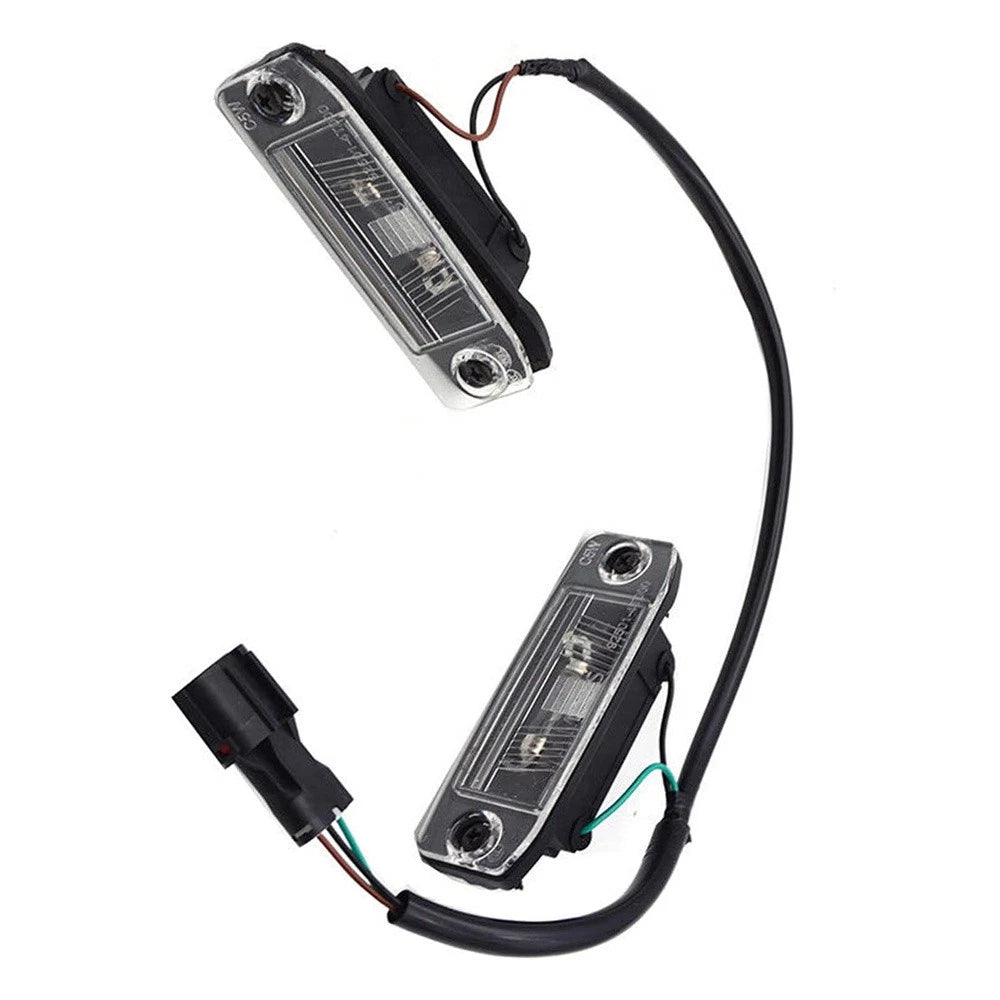 For 2011-2013 Kia Sorento Left + Right Side Rear License Plate Lamp Light 1Pair