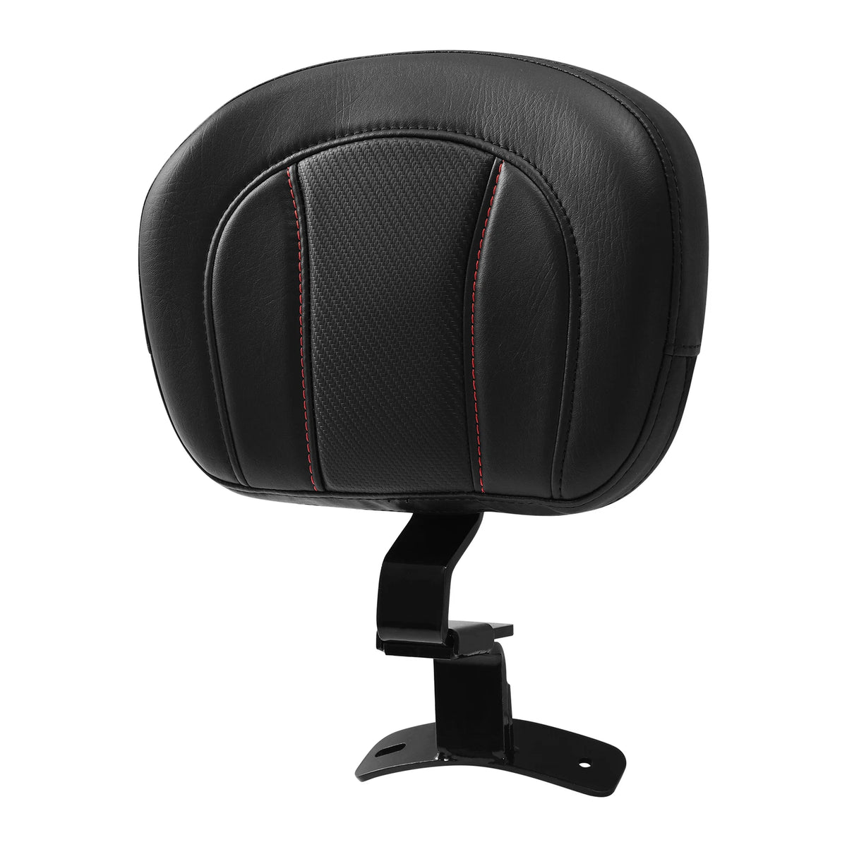 Black Front Rider Driver Backrest for Harley Touring Street Glide (2009–2023)