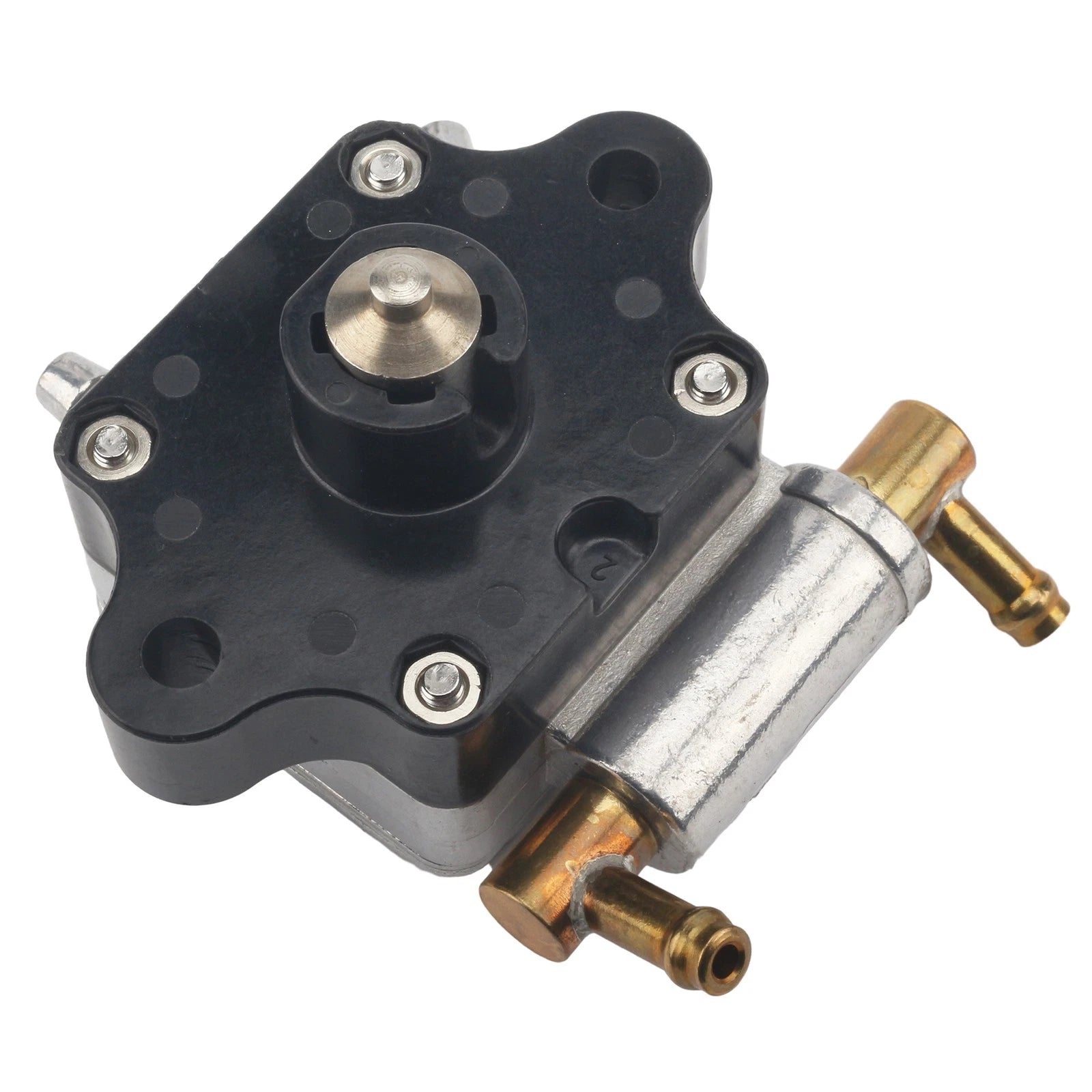 Fuel Pump for Yamaha Marine 15HP 20HP Outboard (6AH-24410-00-00, 6AH-24410-01-00)