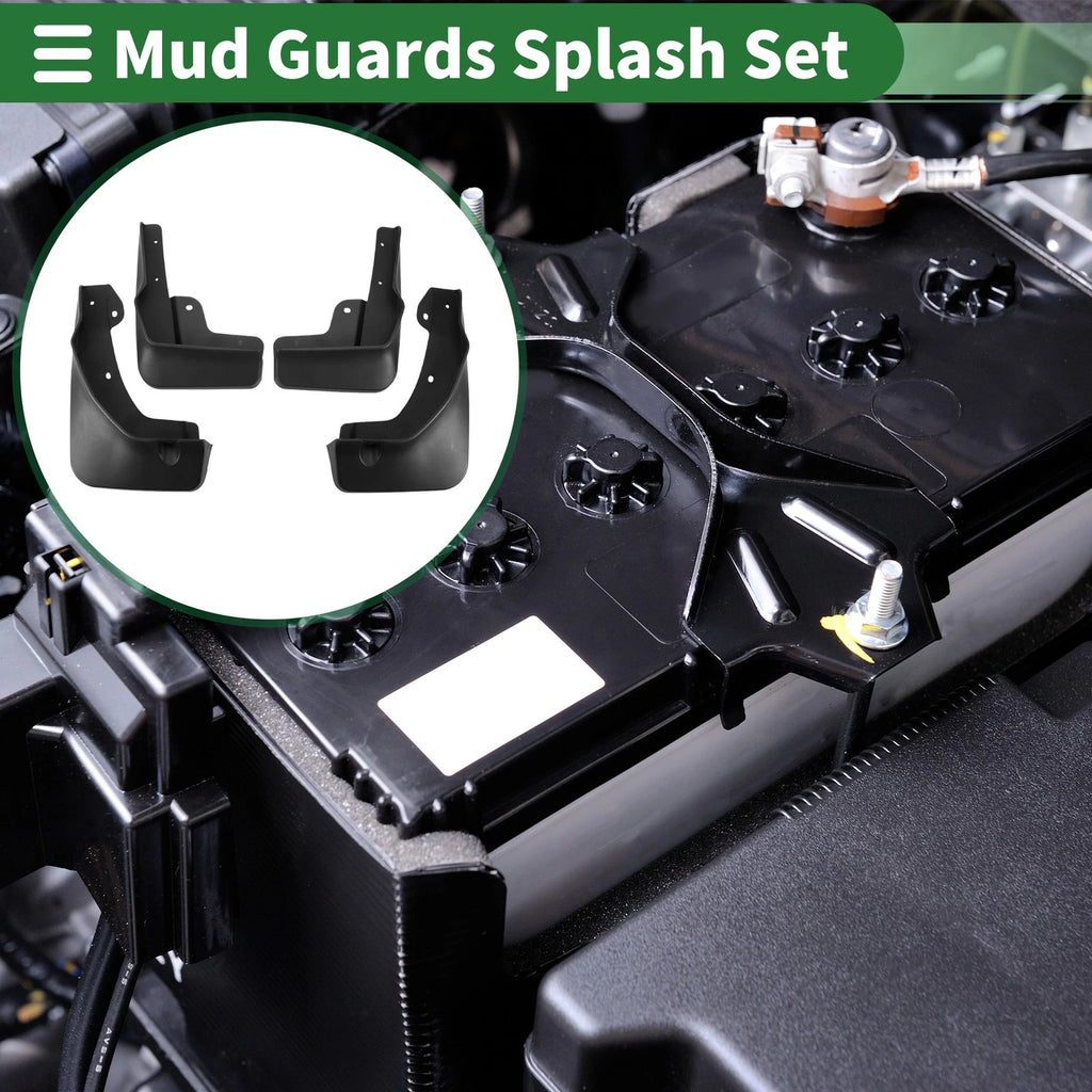 Mud Flaps Splash Guards with Mount Hardware for Chevrolet Orlando (2018–2023)