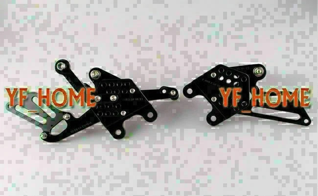 Rear Set Foot Pegs for Honda CBR 1000RR (2008–2012) Black