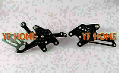 Rear Set Foot Pegs for Honda CBR 1000RR (2008–2012) Black