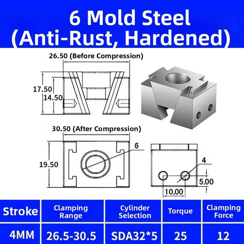 Metal OK Fixture Vise for CNC Processing Efficiency