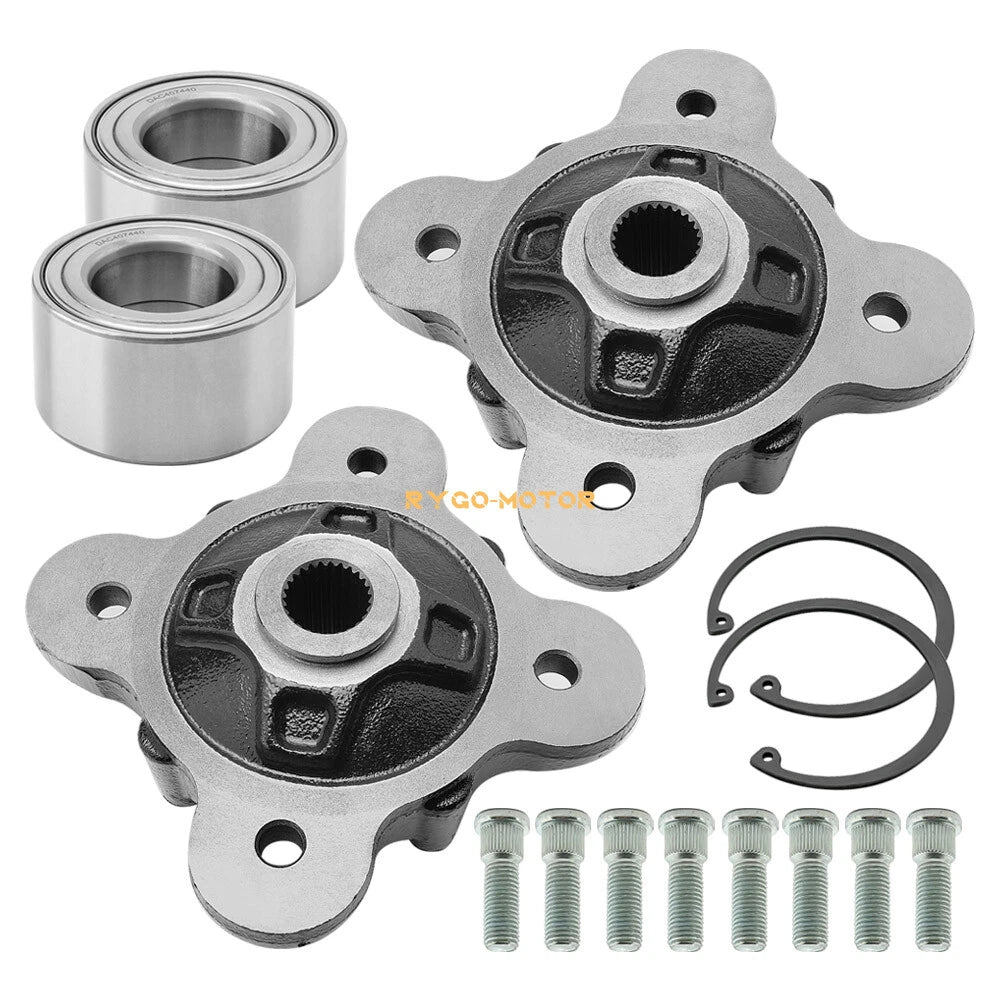 2X Rear Wheel Hub & Bearing Kit for Polaris Ranger XP 900/Crew XP 900 (2013–2019)