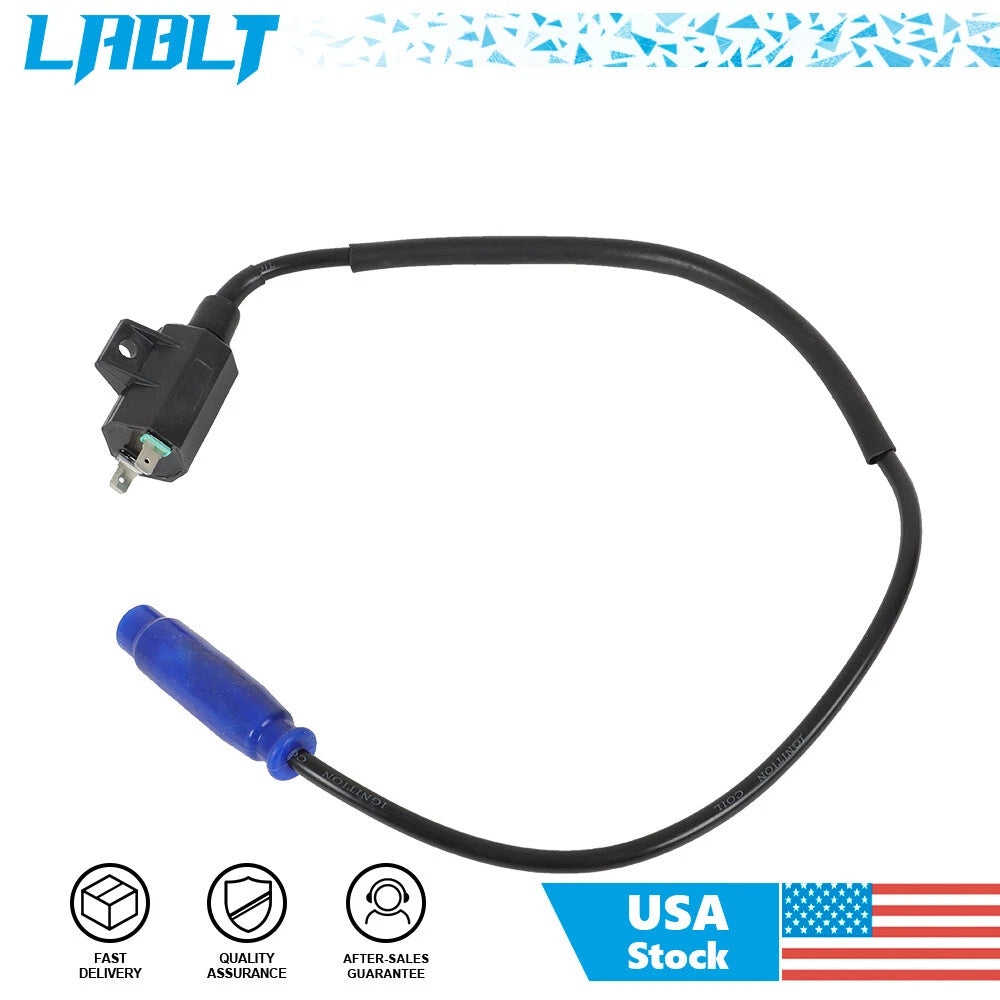 Ignition Coil + Spark Plug + Cap for Kawasaki Prairie 650 (2002–2003)
