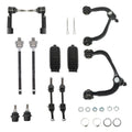 12pc Front Upper Control Arms & Tie Rods for Ford F-150 (2009–2014)