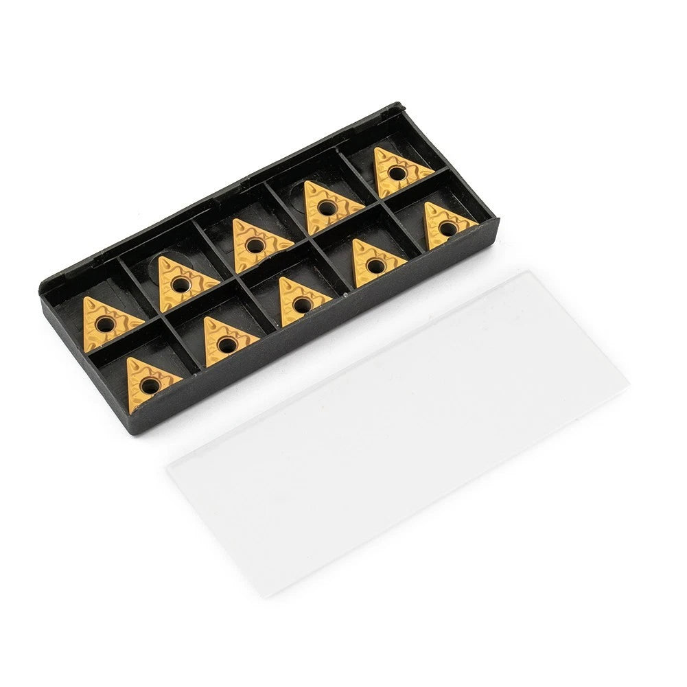 10Pcs TNMG160408-HQ LF9011 TNMG332 CNC Turning Carbide Inserts for Steel