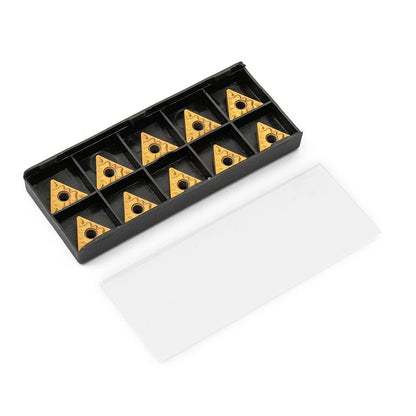 10Pcs TNMG160408-HQ LF9011 TNMG332 CNC Turning Carbide Inserts for Steel