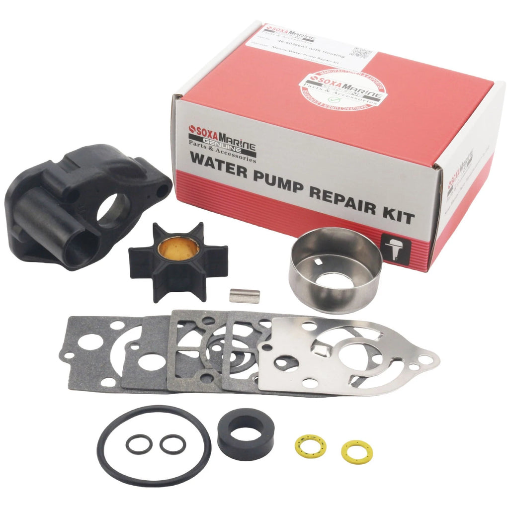 Water Pump Impeller Kit for Mercury Marine 30-70 HP Outboard (46-60366A1)
