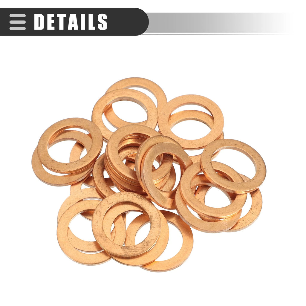 Oil Drain Plug Gaskets Set for Mercedes-Benz SL 550 (2007–2012)