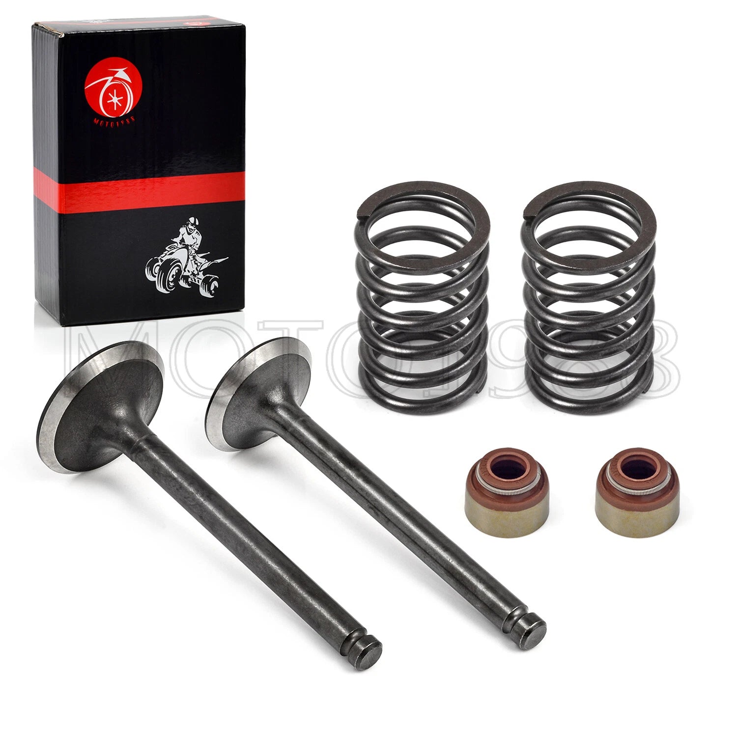 Intake Exhaust Valve Set with Seals & Springs for Club Car DS (1992–Up)