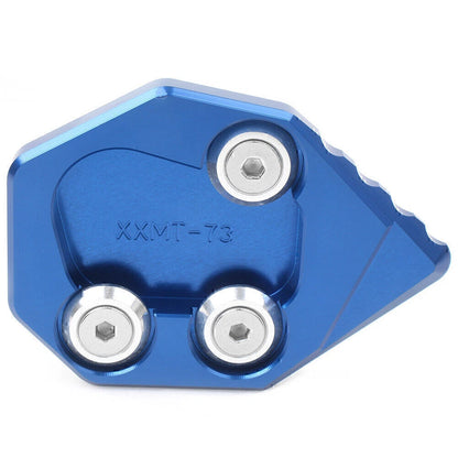 Side Kickstand Extension Plate for BMW S1000RR (2015–2021) Blue Pad