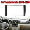 Trim Panel Frame for Car Radio - ABS Plastic Dashboard Accessory