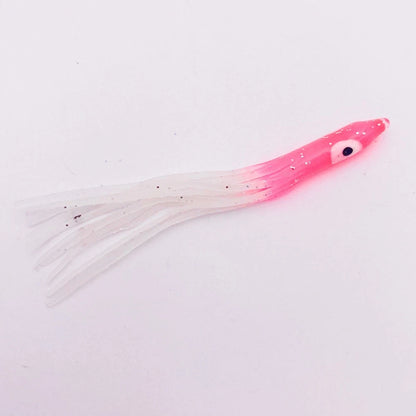 Pack of 10 Squid Fishing Lures Glow in the Dark Luminous Effect