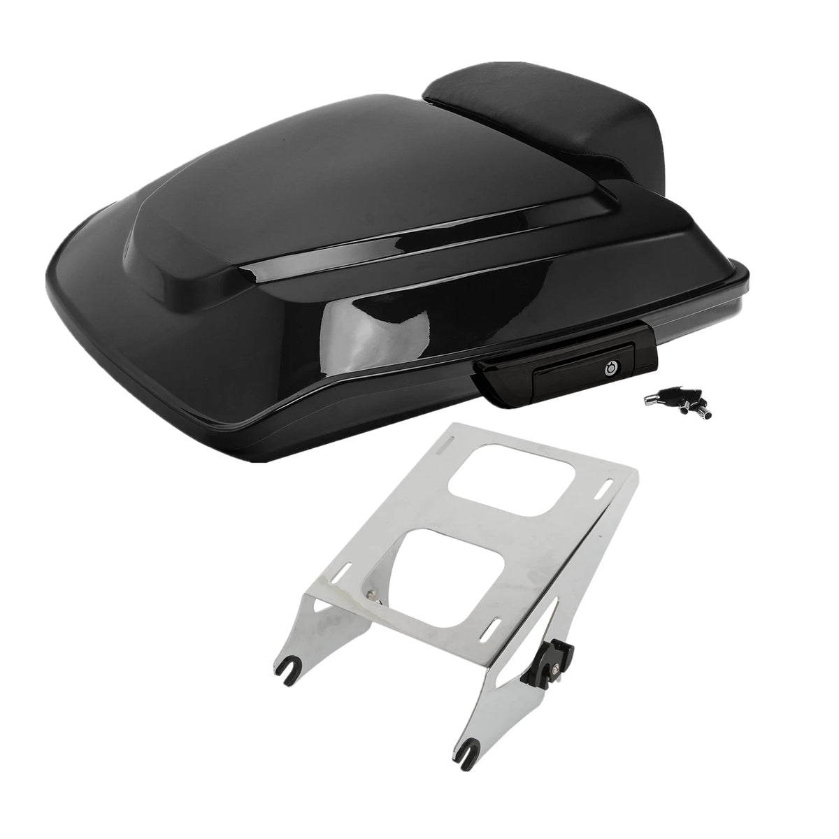 Razor Trunk Backrest Pad Mount Rack for Harley Touring Road King (2014–2026)