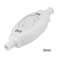 Inline Waterproof Dustproof Switch for Automotive Applications (250V, 3A)