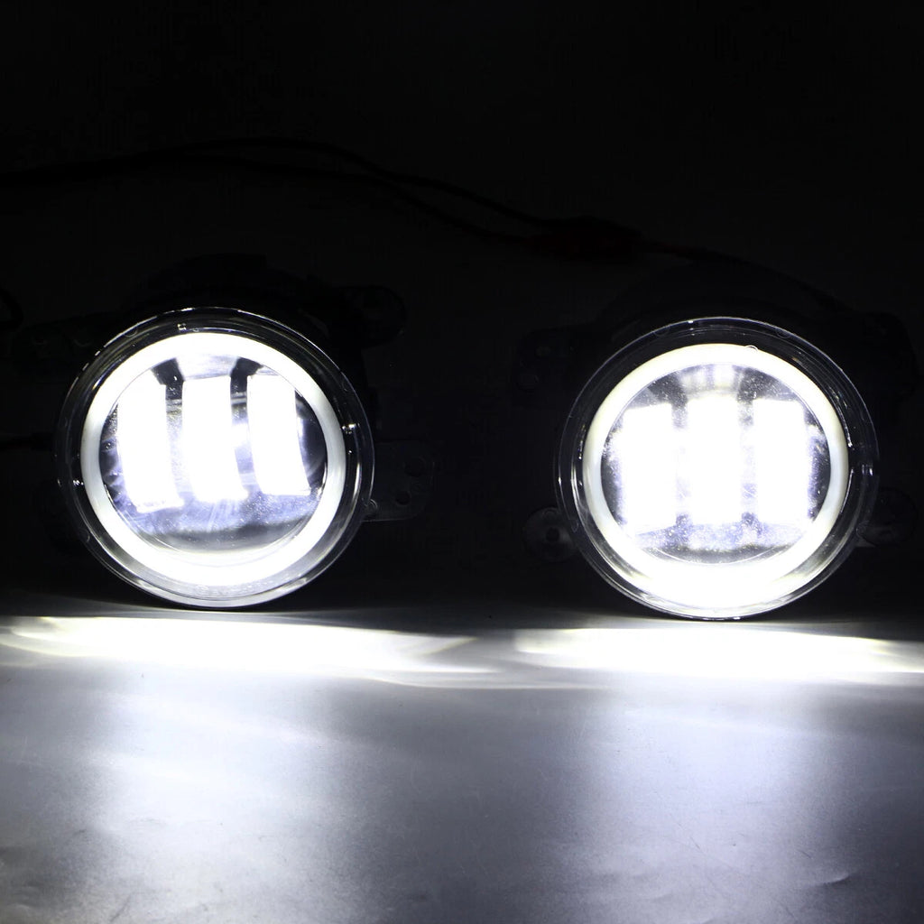 4 Inch LED Fog Light Driving Lamp for Jeep Wrangler JK TJ Grand Cherokee (2007–2018)
