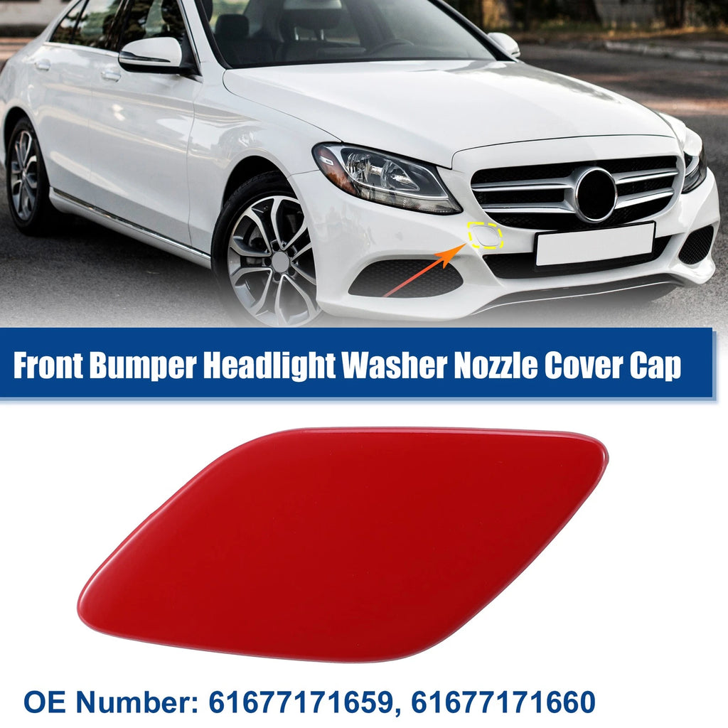 Front Left Bumper Headlight Washer Nozzle Cover Cap for BMW 328i (2012–2019)