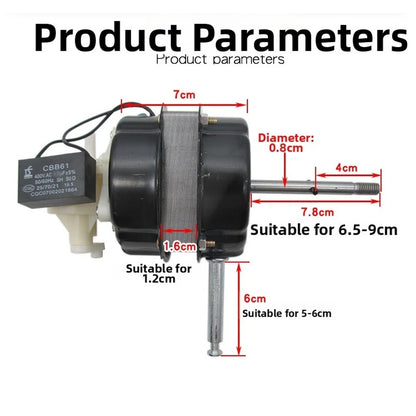 16 Inch Electric Fan Motor with Dual Ball Bearings for (220V)
