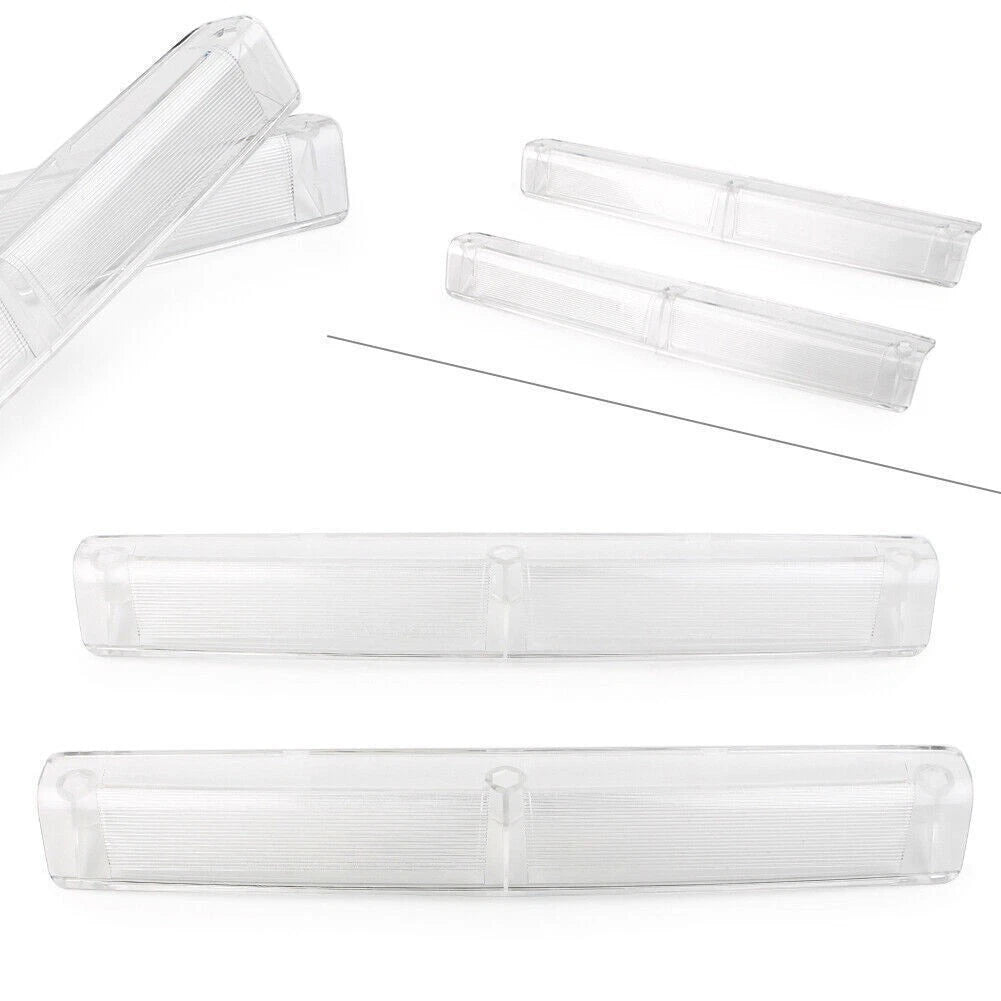 2X Side Light Clear Lens Covers for Harley Touring FLHTC