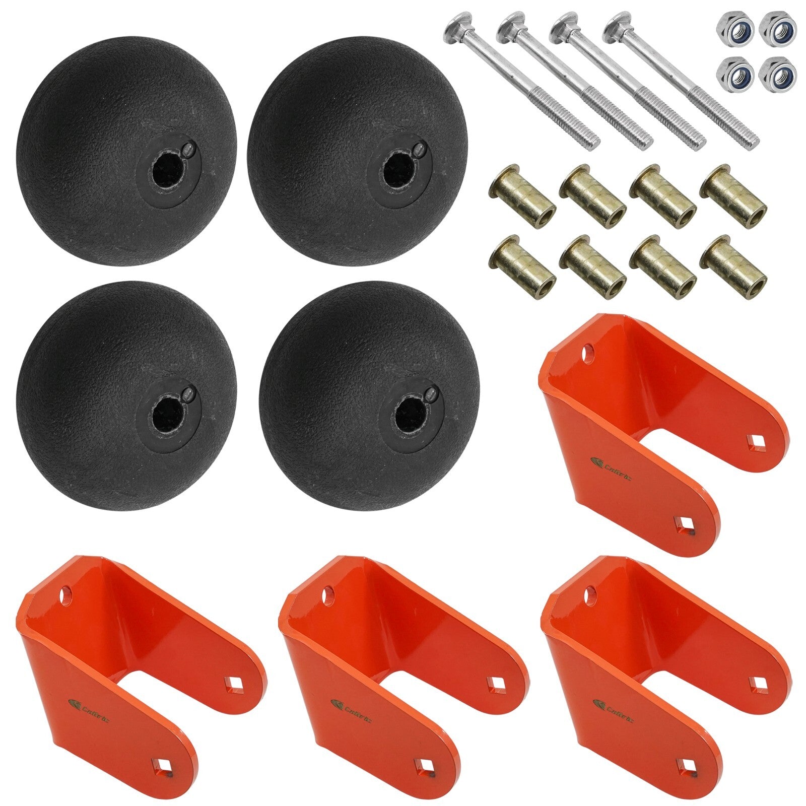 Deck Anti Scalp Wheel Rollers and Brackets for Scag SCZ48V (2009–2024)
