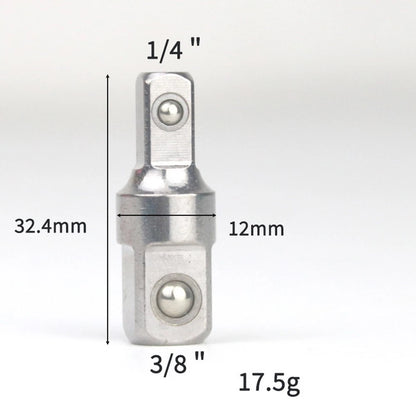 Compact Square Drive Adapters Kit for Electric Tools (1/2", 1/4", 3/8")