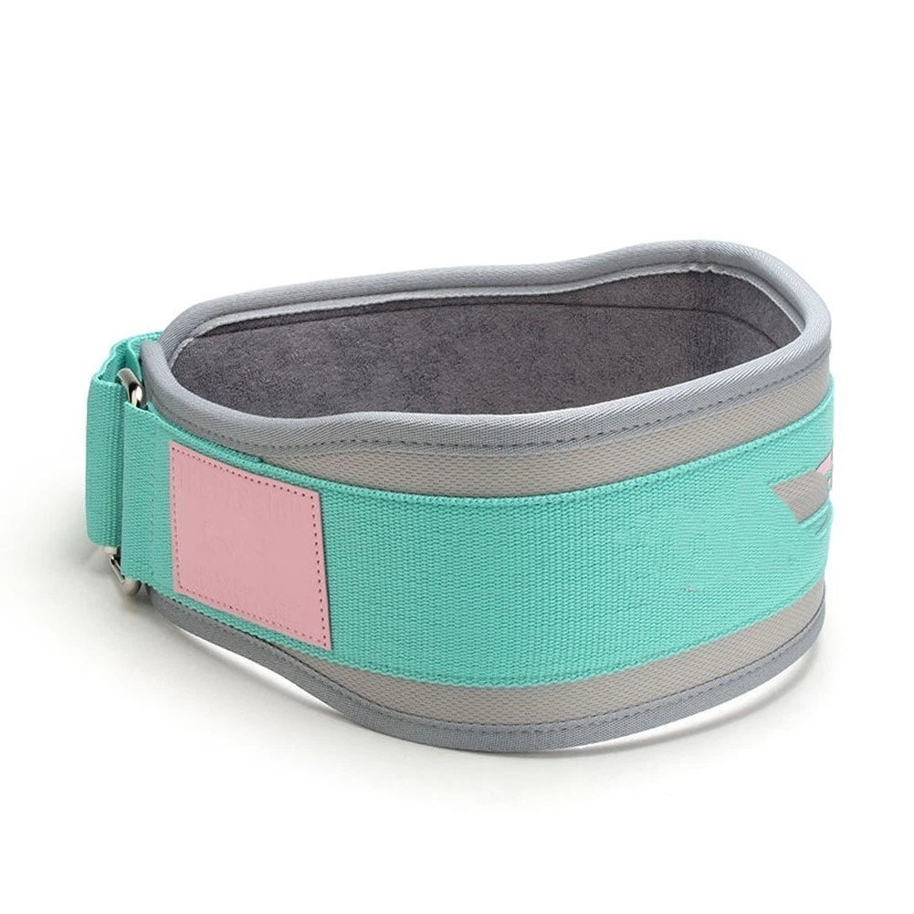 Back Support Weightlifting Belt for Women with Metal Buckle